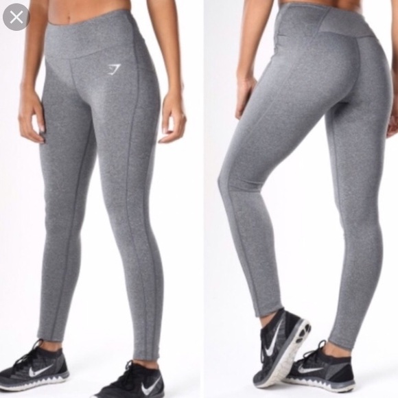 Gymshark Dry Sculpture Leggings Grey 
